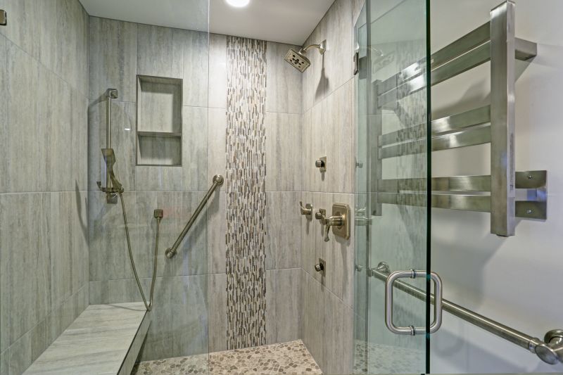 Walk-In Shower with Bench Seating